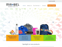 Tablet Screenshot of mirabelpro.com